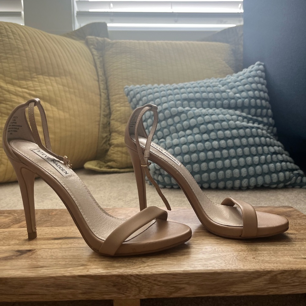Steve Madden 7.5 Tan Women's Sandals